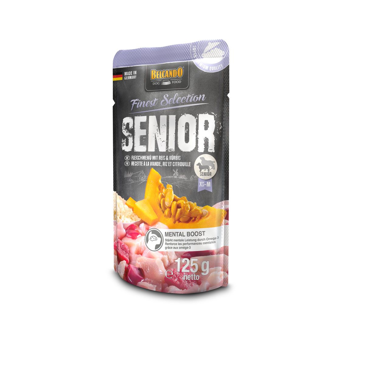 Belcando Senior Fleischmenü mit Reis & Kürbis 1,5 kg