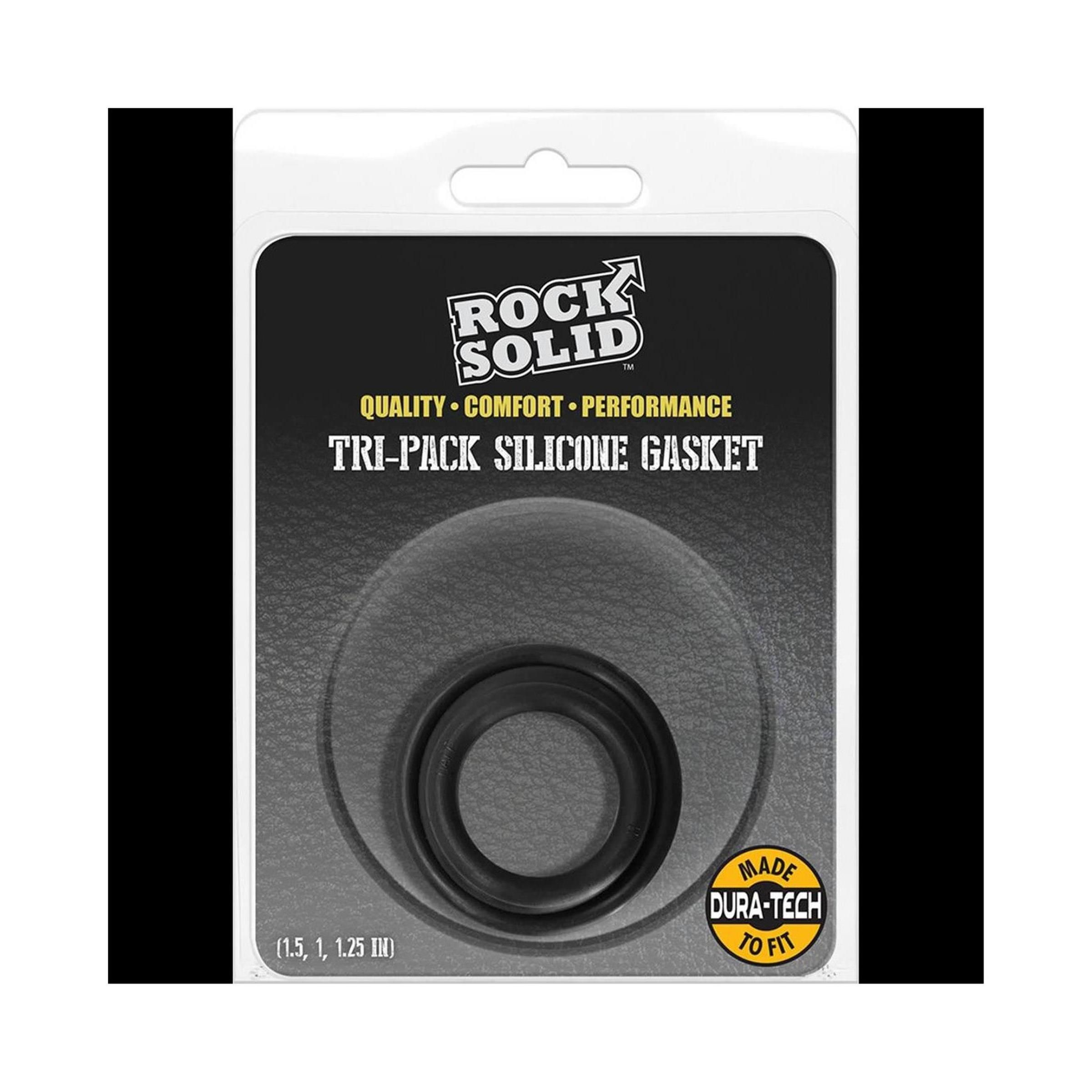 Doc Johnson - Tri-Pack Silicone Gasket - Cockring Set