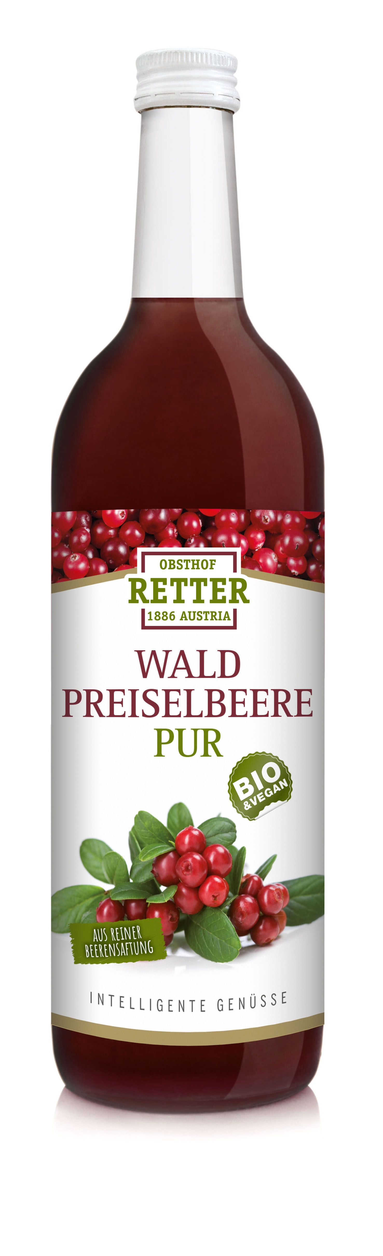 Obsthof Retter - BIO Waldpreiselbeere pur