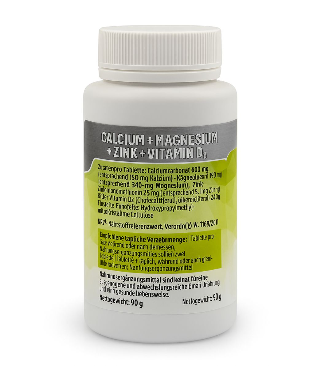 Herbal Therapy KALZIUM+MAGNESIUM+ZINK+VITAMIN D3
