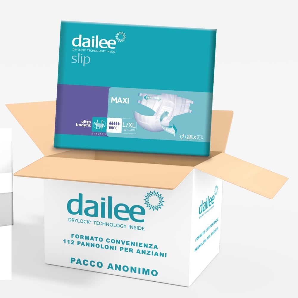 Dailee Slip Maxi Inkontinenz Windeln für Erwachsene
