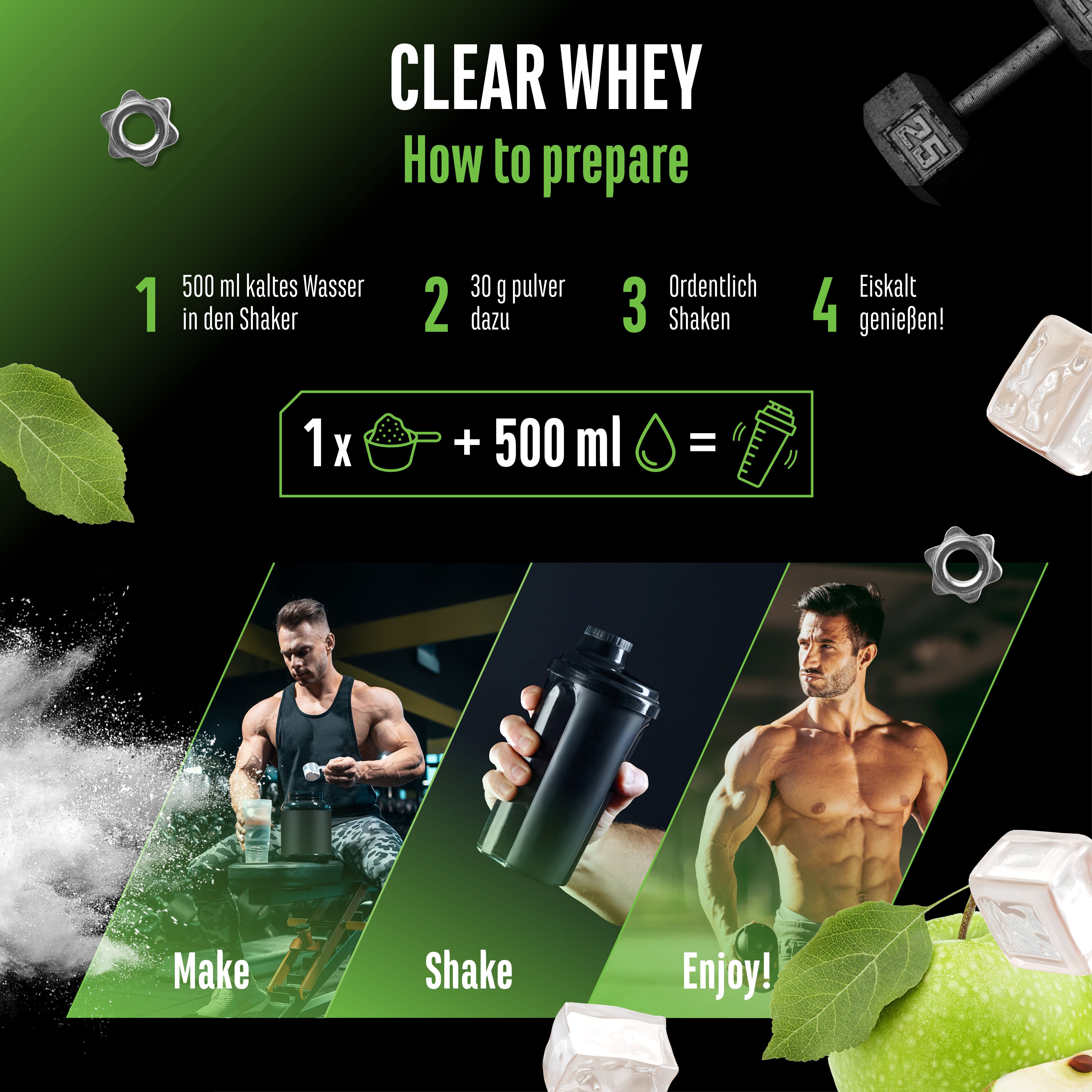GEN Clear Whey Protein Isolat