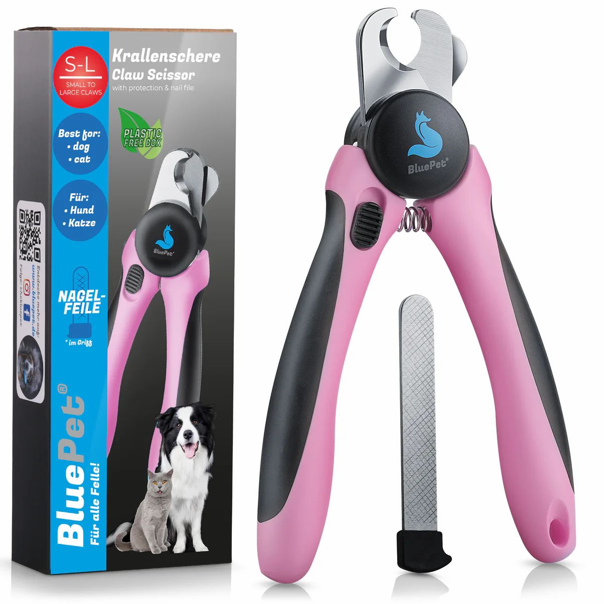 BluePet Krallenschere mit Schutz 1 St