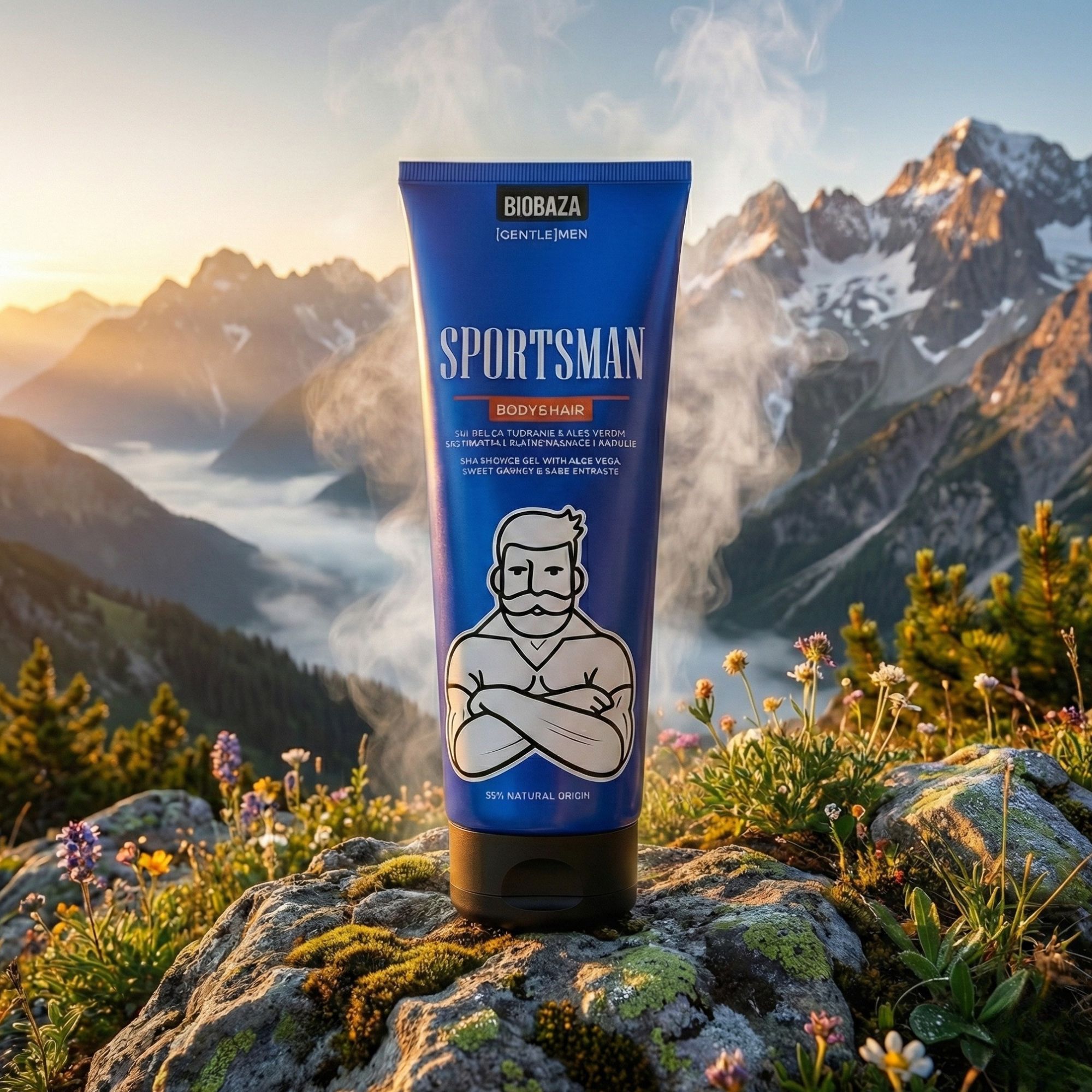 Sportsmen 2in1 Body & Hair – Sportliches Duschgel & Shampoo