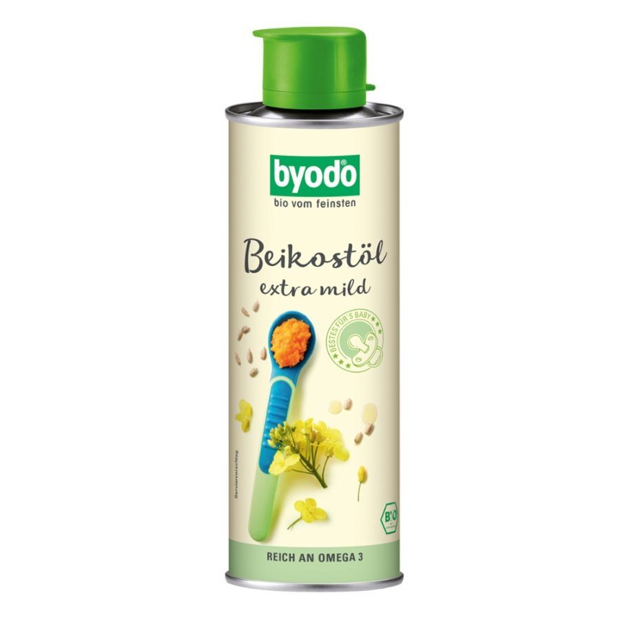 Byodo Beikostöl extra mild Bio 250 ml Kapseln