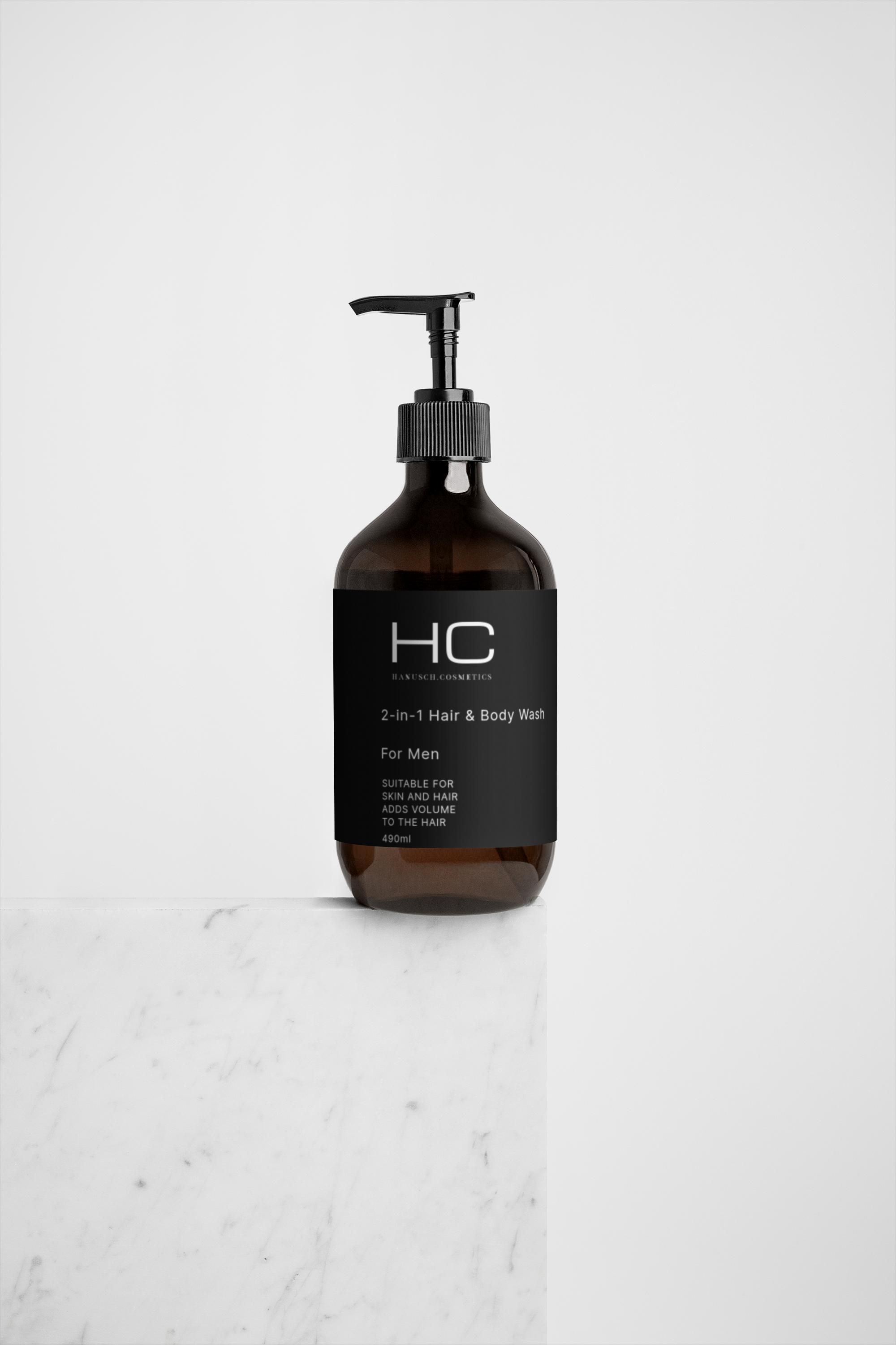 hanusch.cosmetics 2-in-1 Hair & Body Wash For Men