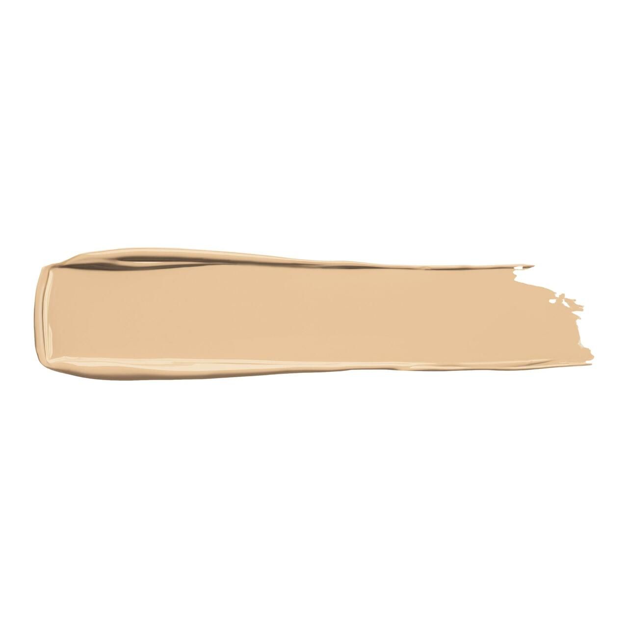 Heller Make-up-Strich. Farbton: hellbeige. Textur: cremig.