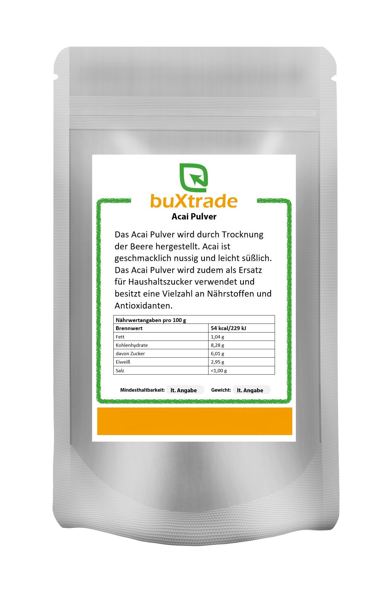 buXtrade Acai Pulver