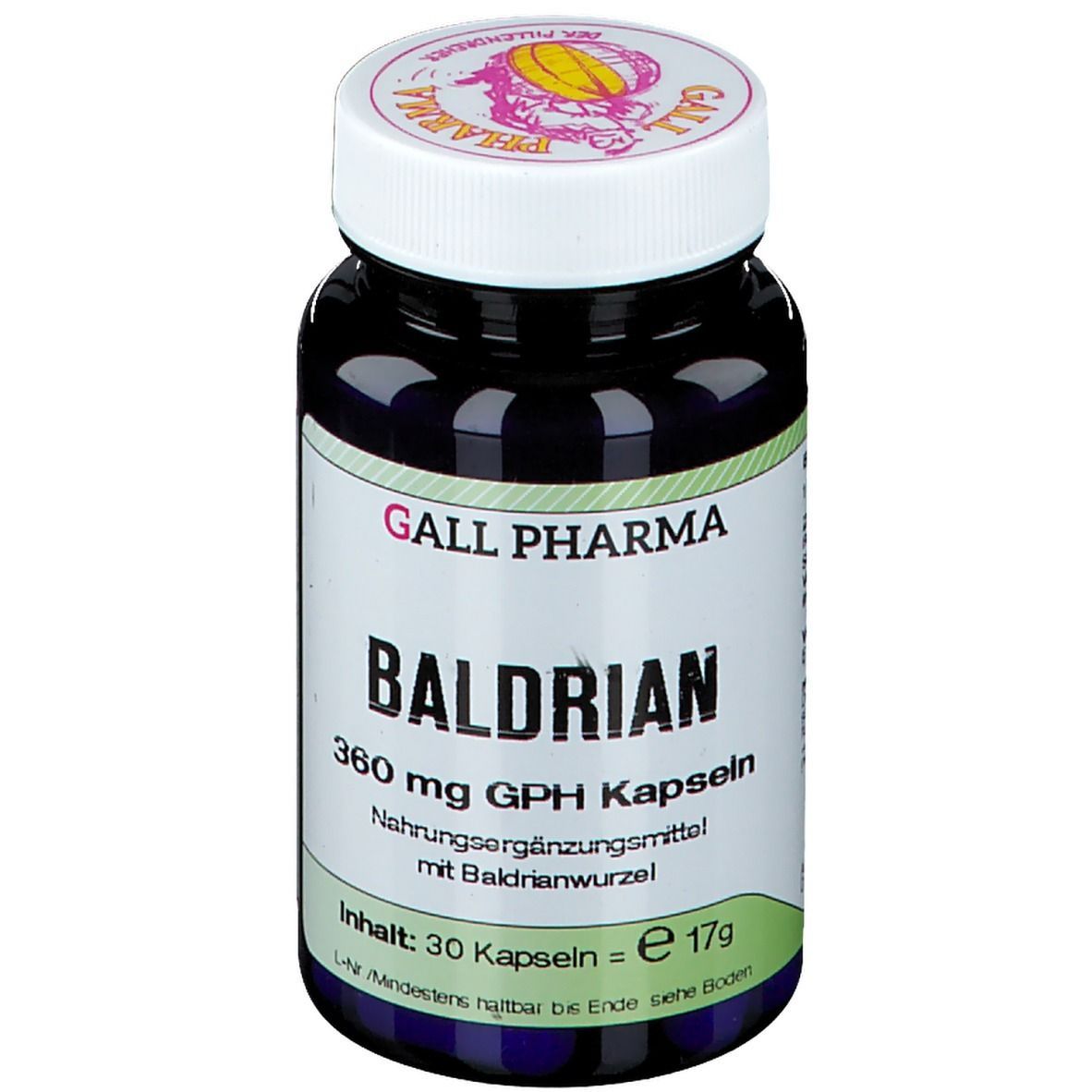 Baldrian 360 mg GPH Kapseln