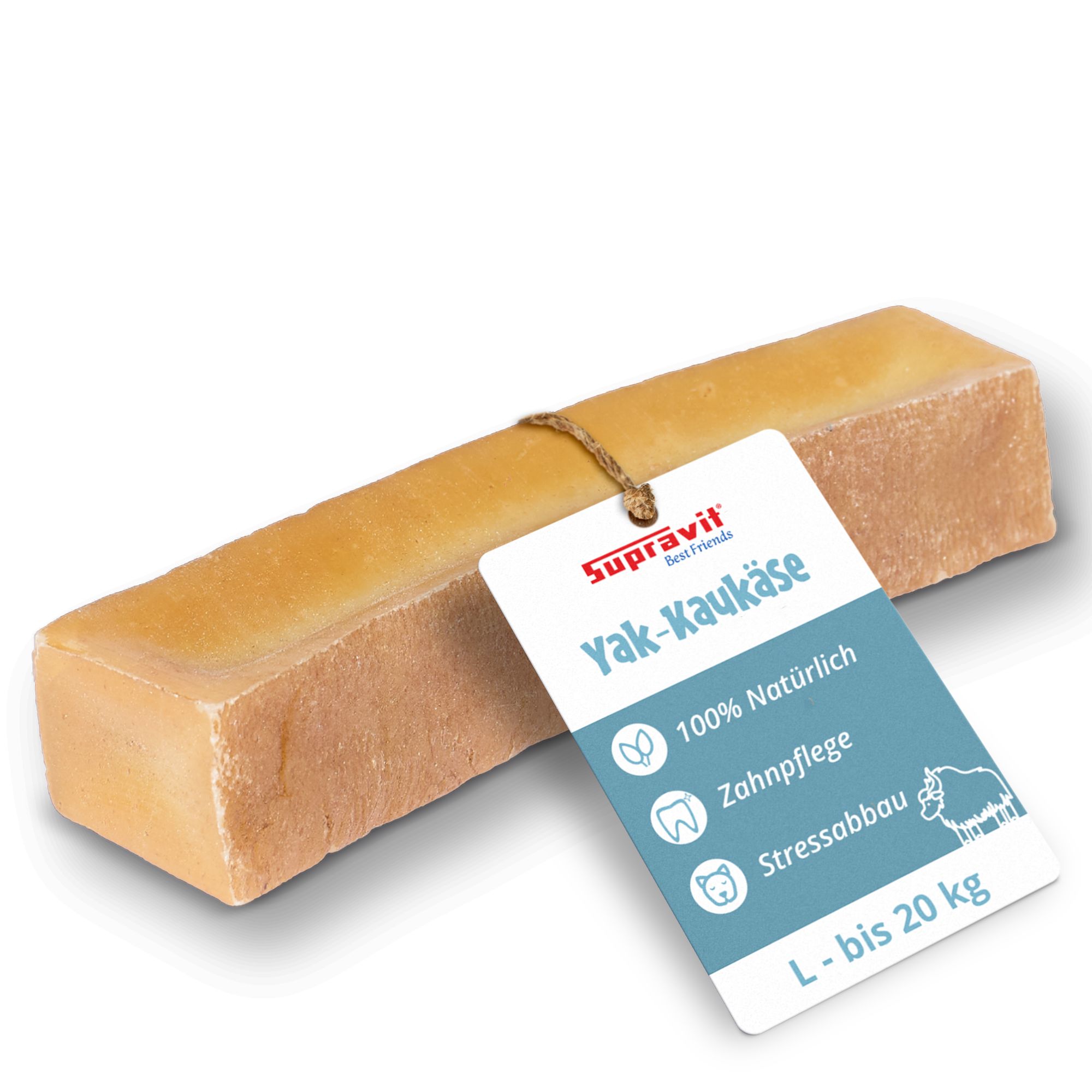 Supravit Yak Kaukäse - Größe L Hundekausnack