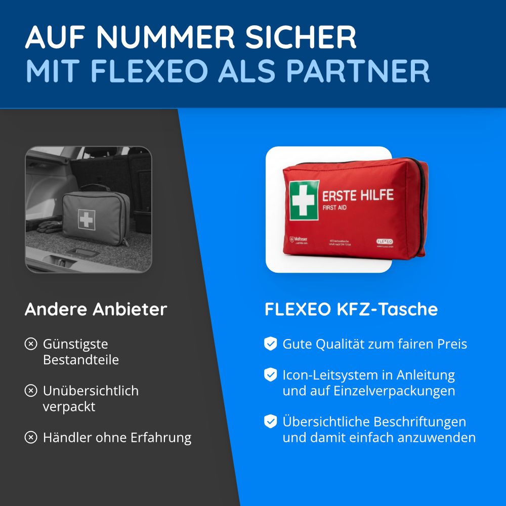 FLEXEO KFZ-Verbandtasche