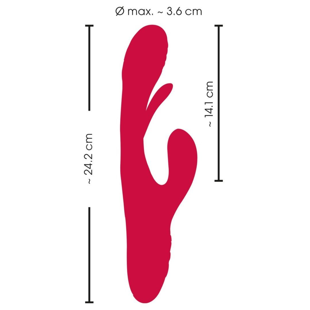 Rabbitvibrator mit Flicking-Tongue Funktion | Sweet Smile