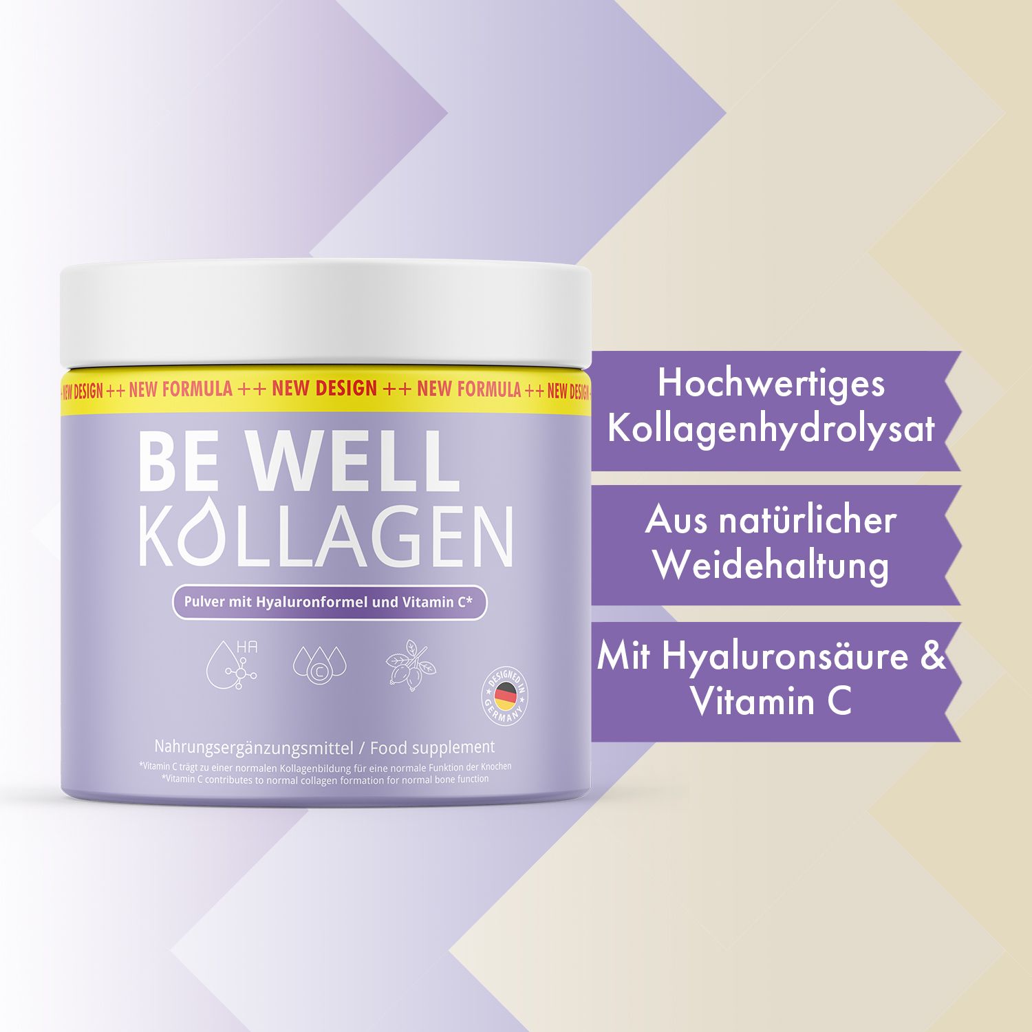 Be Well Kollagen Pulver
