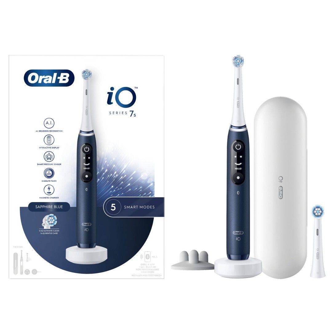 Oral-B iO Series 7s Set Sapphire Blue 1 St