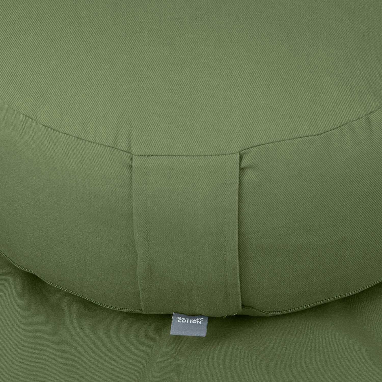 Zabuton Meditationskissen Basic 80x80cm - Baumwollvlies Kern, Abnehmbarer Bezug, Mit Tragegurt