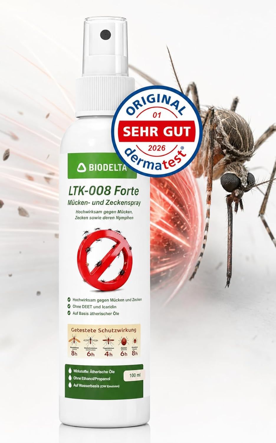 LTK 008 BIODELTA Mücken- und Zeckenspray