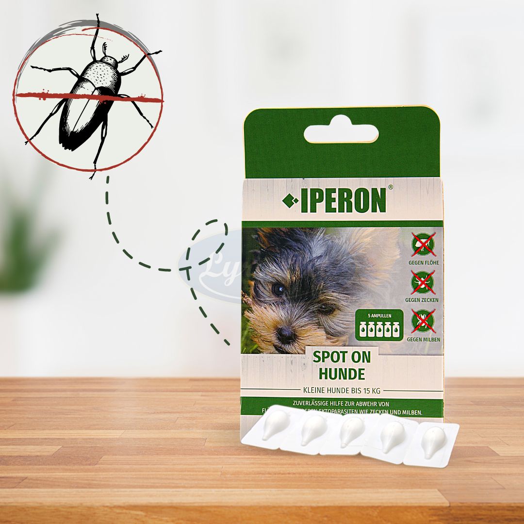 Iperon® Spot-On kleine Hunde 5x1 ml Lösung