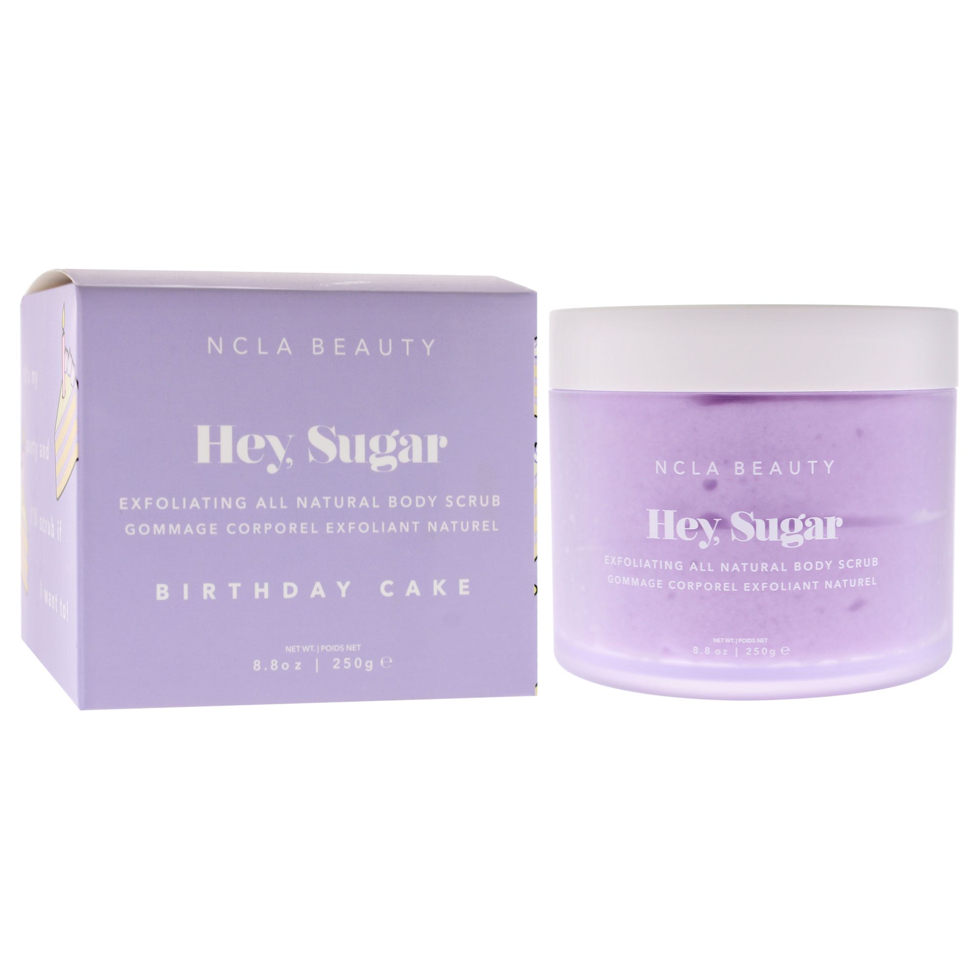 Hey Sugar natürlicher Körperpeeling - Birthday Cake von NCLA
