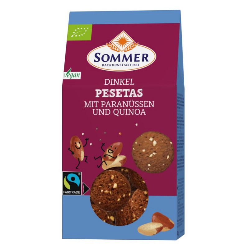 Sommer - Pesetas Kakao-Kekse mit Quinoa 150 g - Shop Apotheke