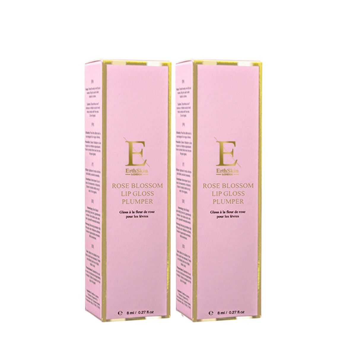 ErthSkin London Rose Blossom Lip Gloss Plumper set