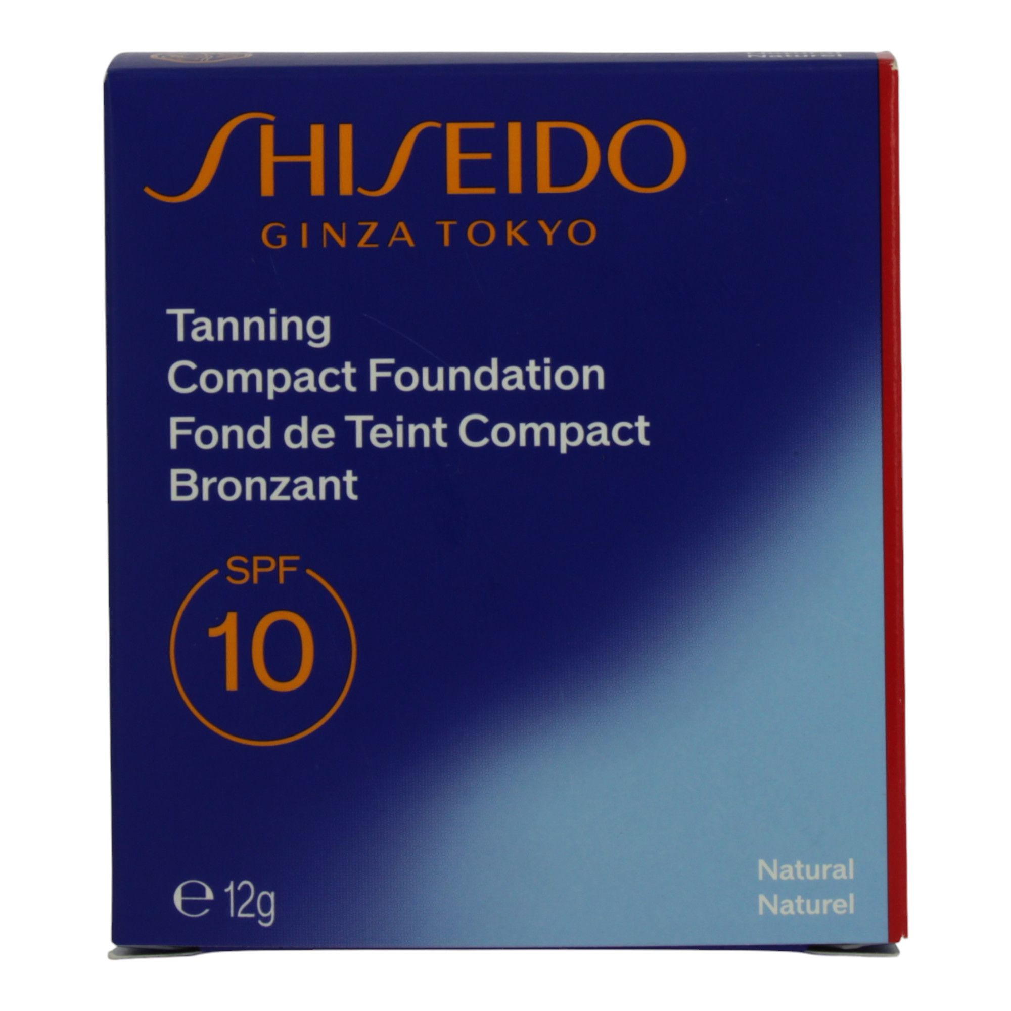SHISEIDO Sun Compact SPF10 Natural, 12 g