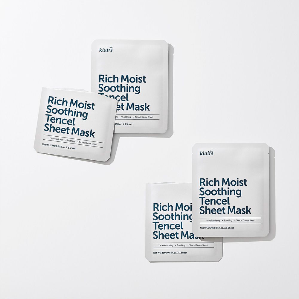 Rich Moist Soothing Tencel Sheet Mask Set