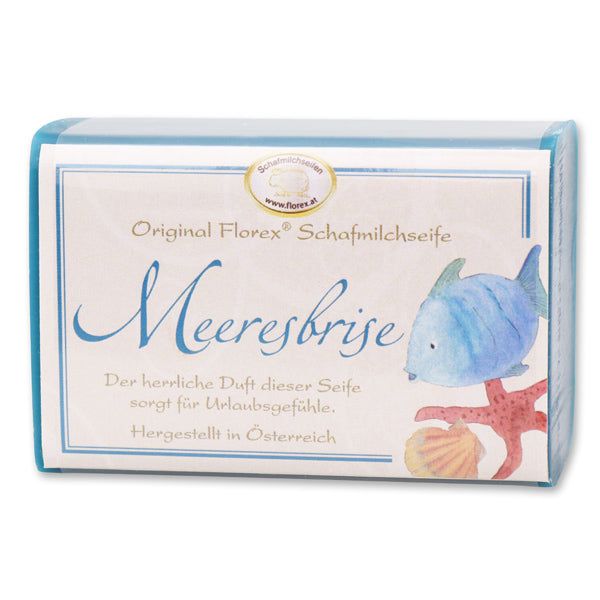 Florex - Schafmilchseife eckig Meeresbrise 100 g