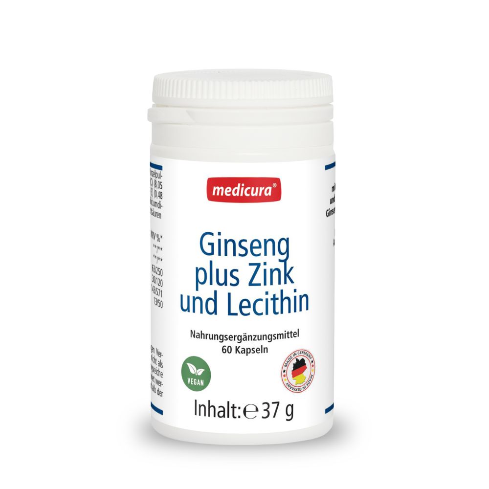 MEDICURA AG Ginseng + Zink + Lecithin