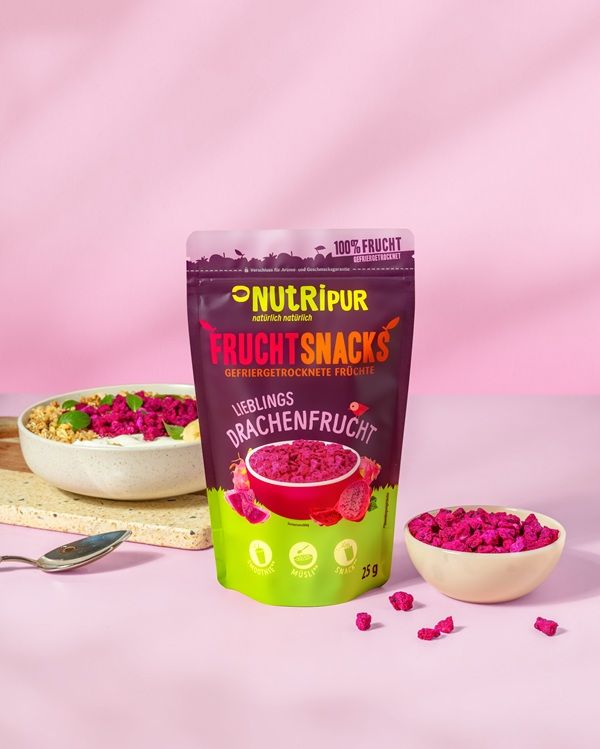 NutriPur gefriergetrocknete Früchte, Drachenfrucht