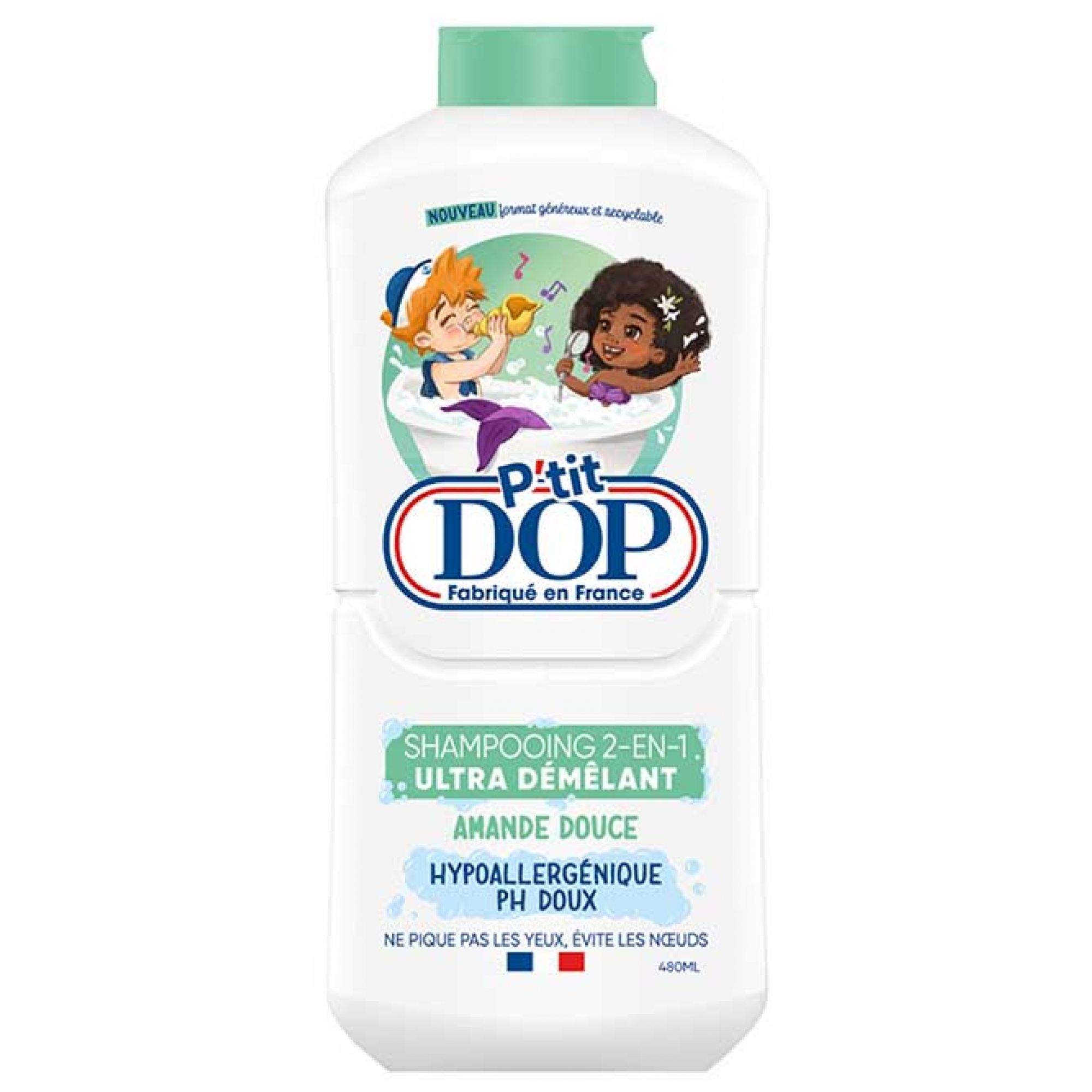 Dop P'tit 2in1 Ultra-Entwirrungsshampoo Süßmandel 4 8x5x19,6 cm