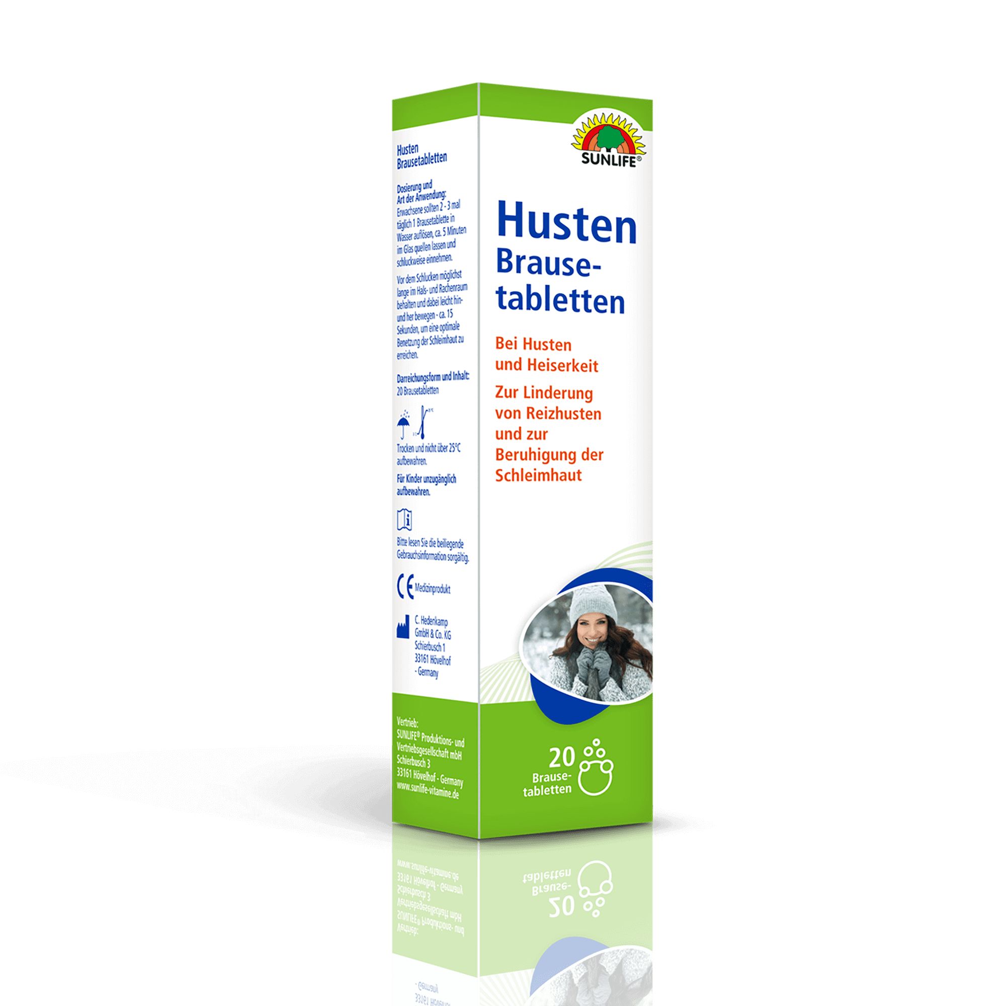 SUNLIFE® Husten Brausetabletten