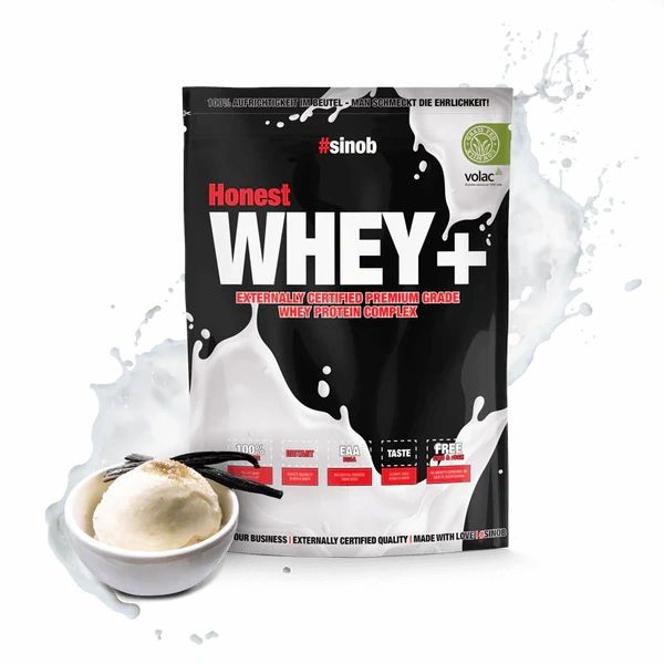 Sinob Honest Whey+ 820 g Pulver zur Herstellung einer Lösung zum Einnehmen