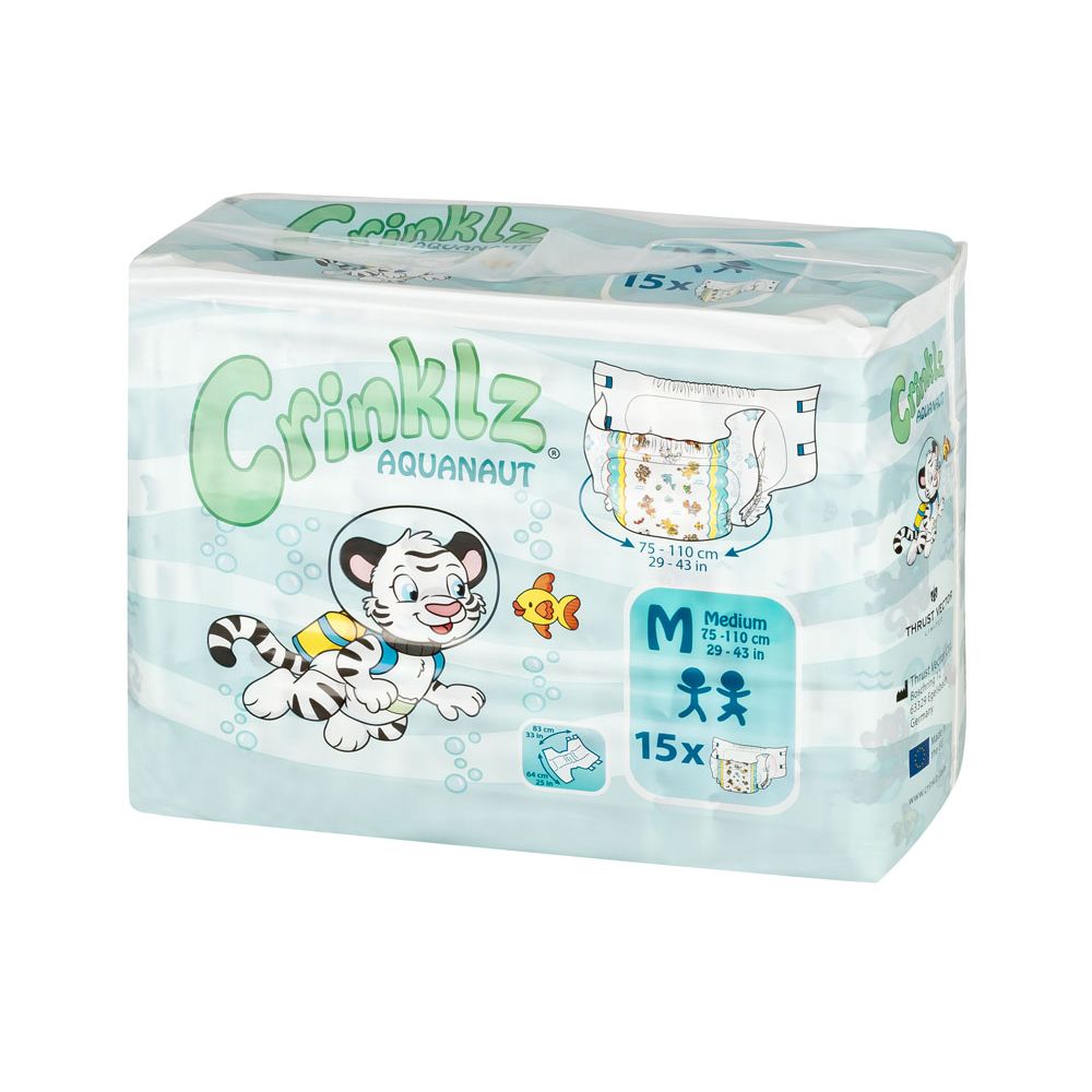 Crinklz Windeln Aquanaut M