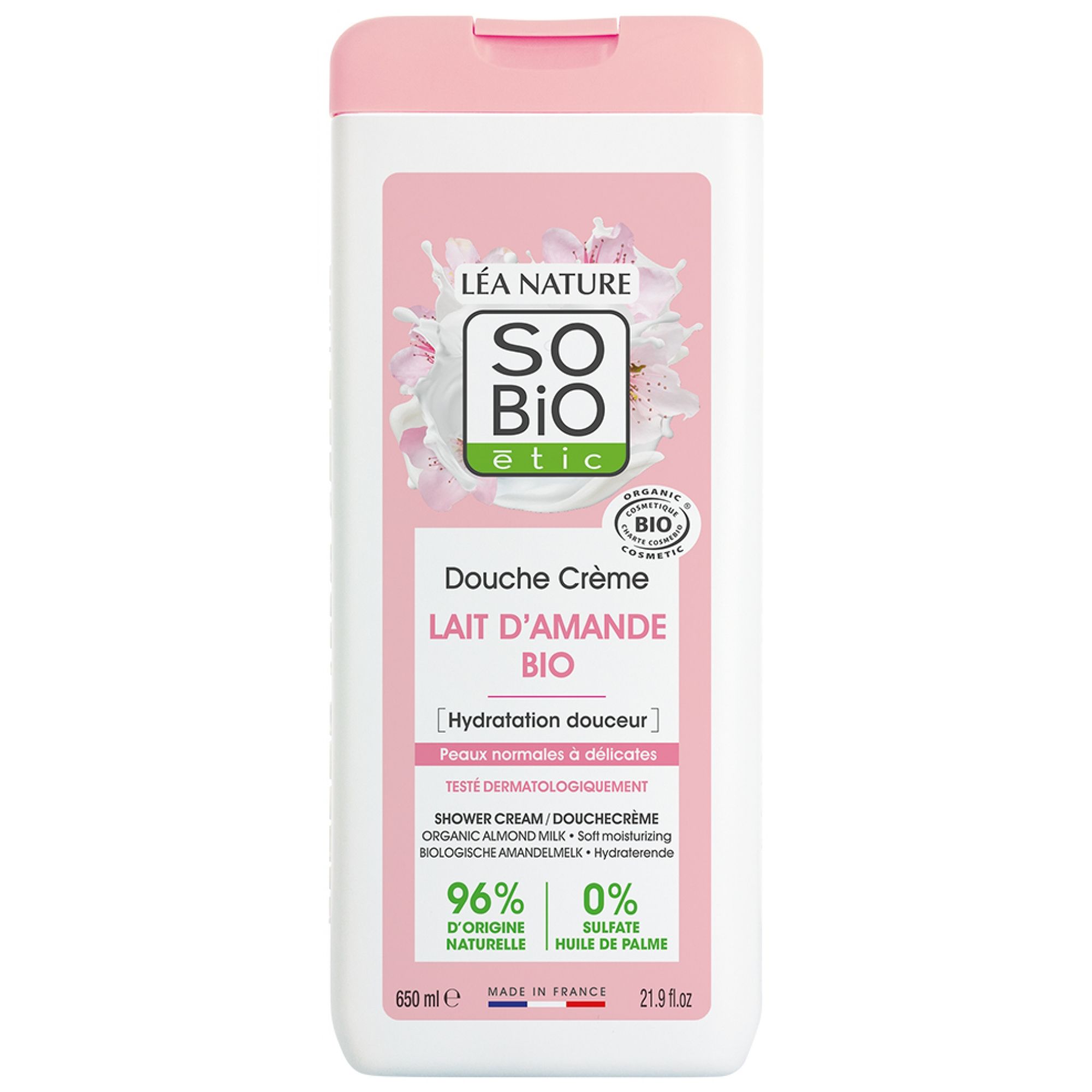 Léa Nature SO BIO étic Cremedusche Bio-Mandelmilch 21,8x9x4 cm