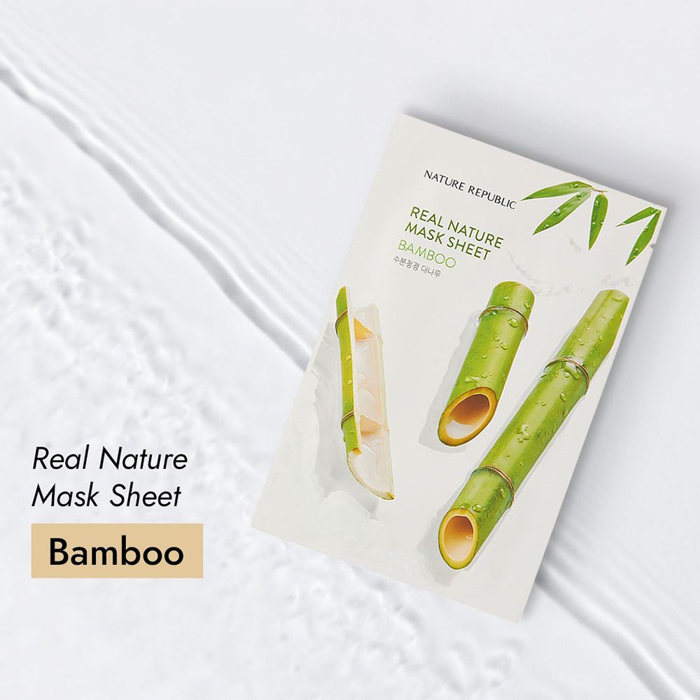 NATURE REPUBLIC Real Nature Bamboo Sheet Face Mask