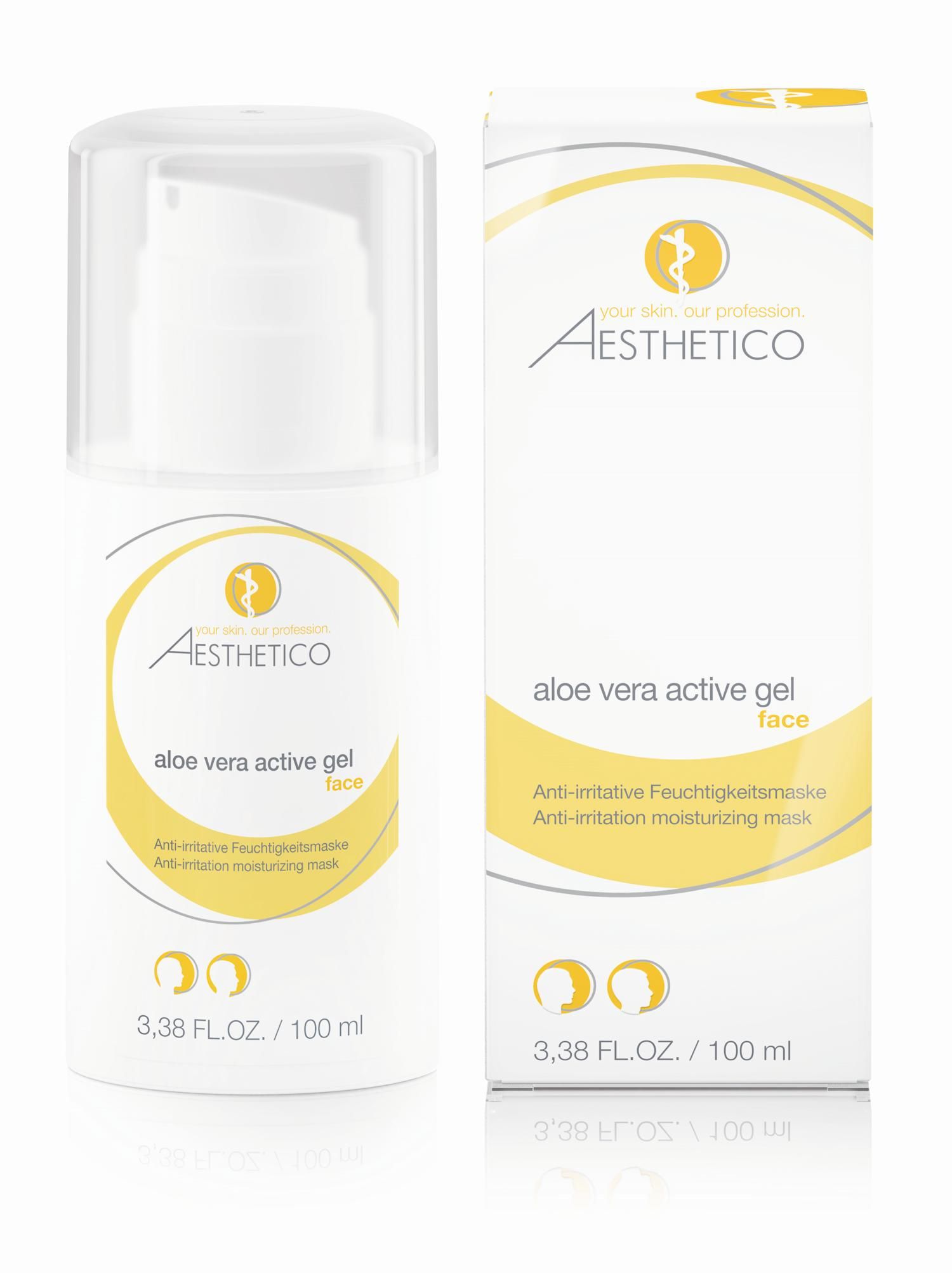 aloe vera active gel Intensivpflege, Aesthetico