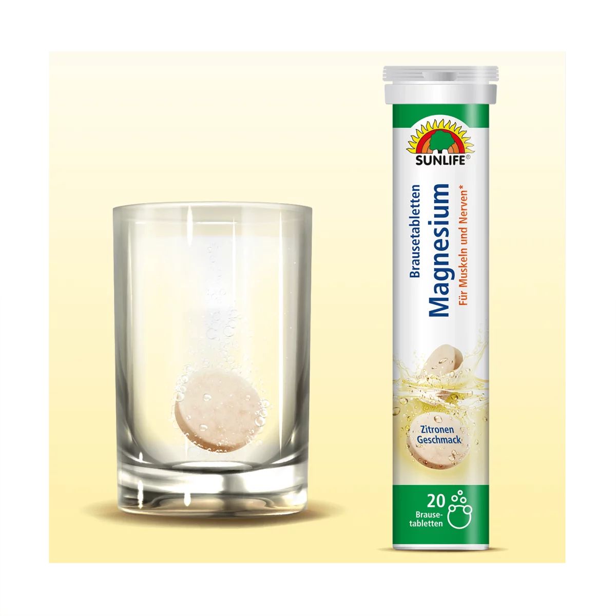 Sunlife Magnesium Brausetabletten