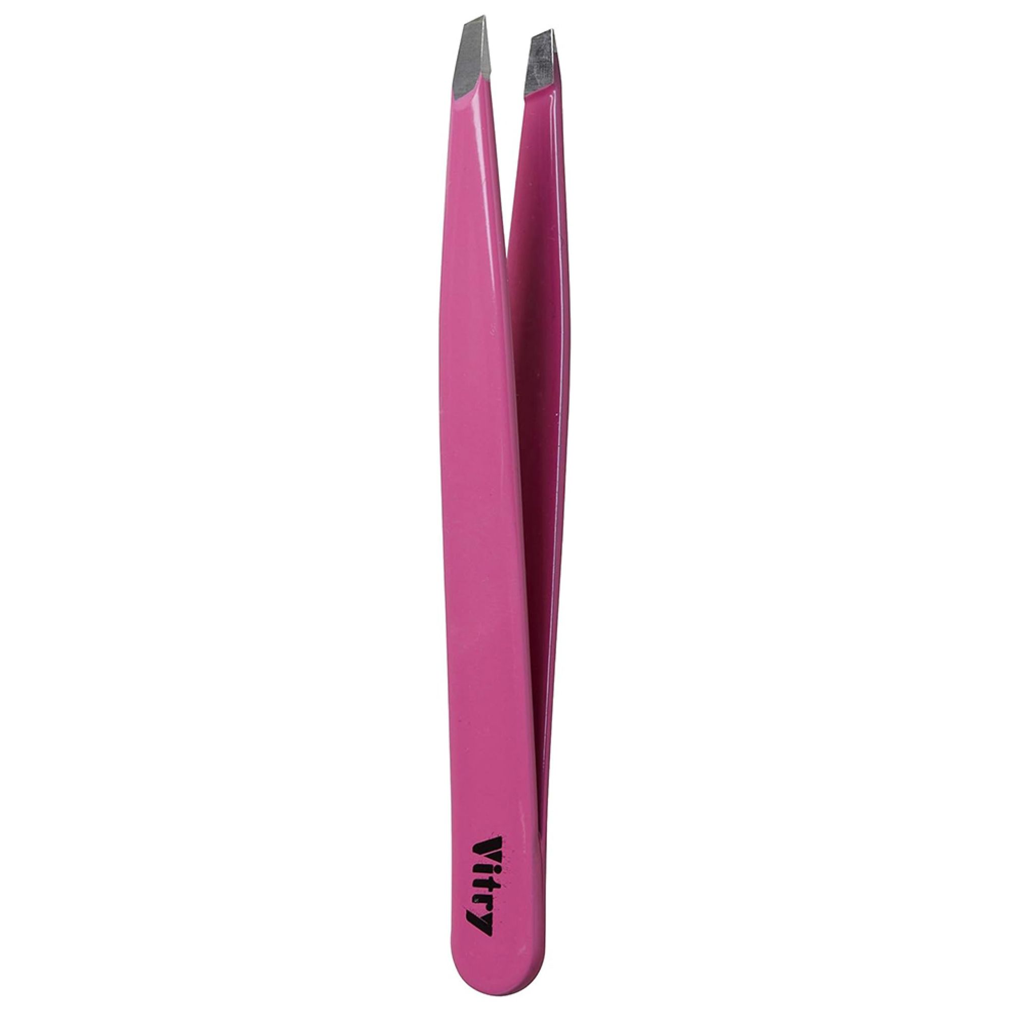 Vitry Professionelle Pinzetten Edelstahl-Vorspannbits Farbe 9 cm (Farbe : Rosa) 6,6x1,5x15