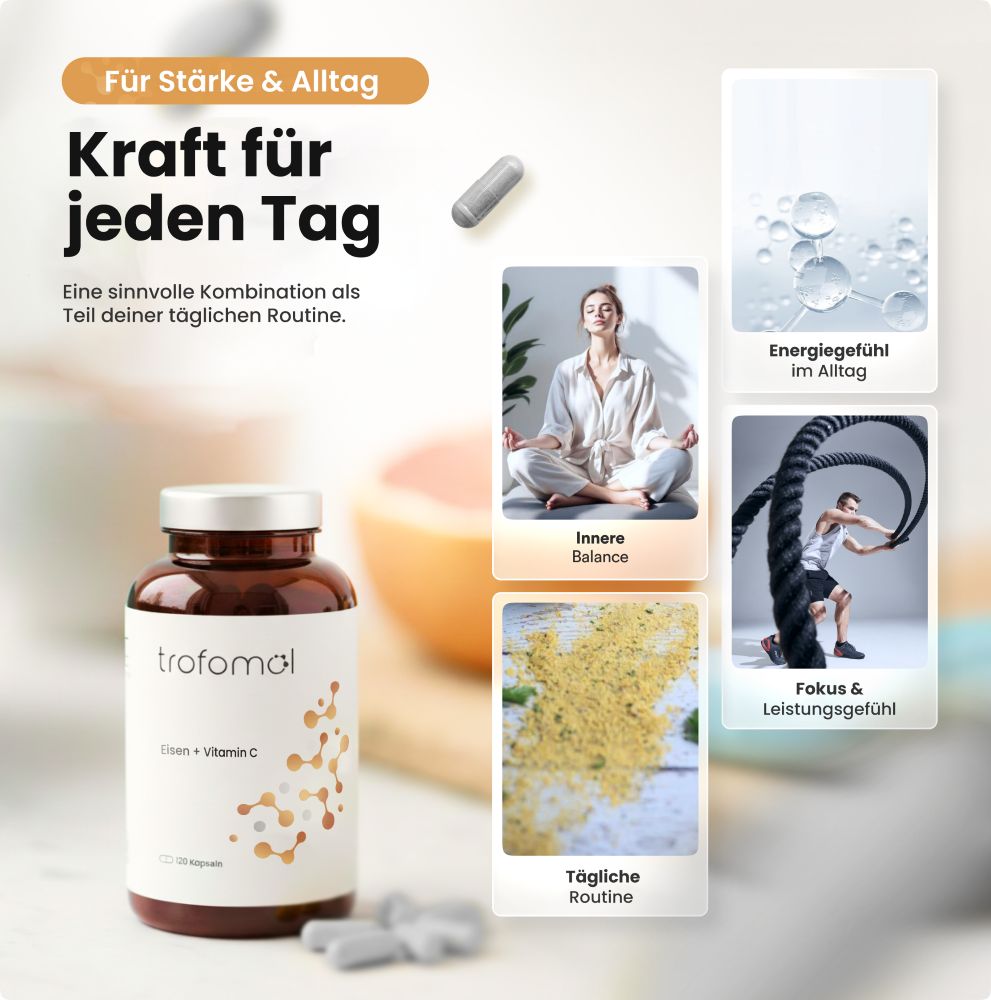 TROFOMOL Eisen + Vitamin C