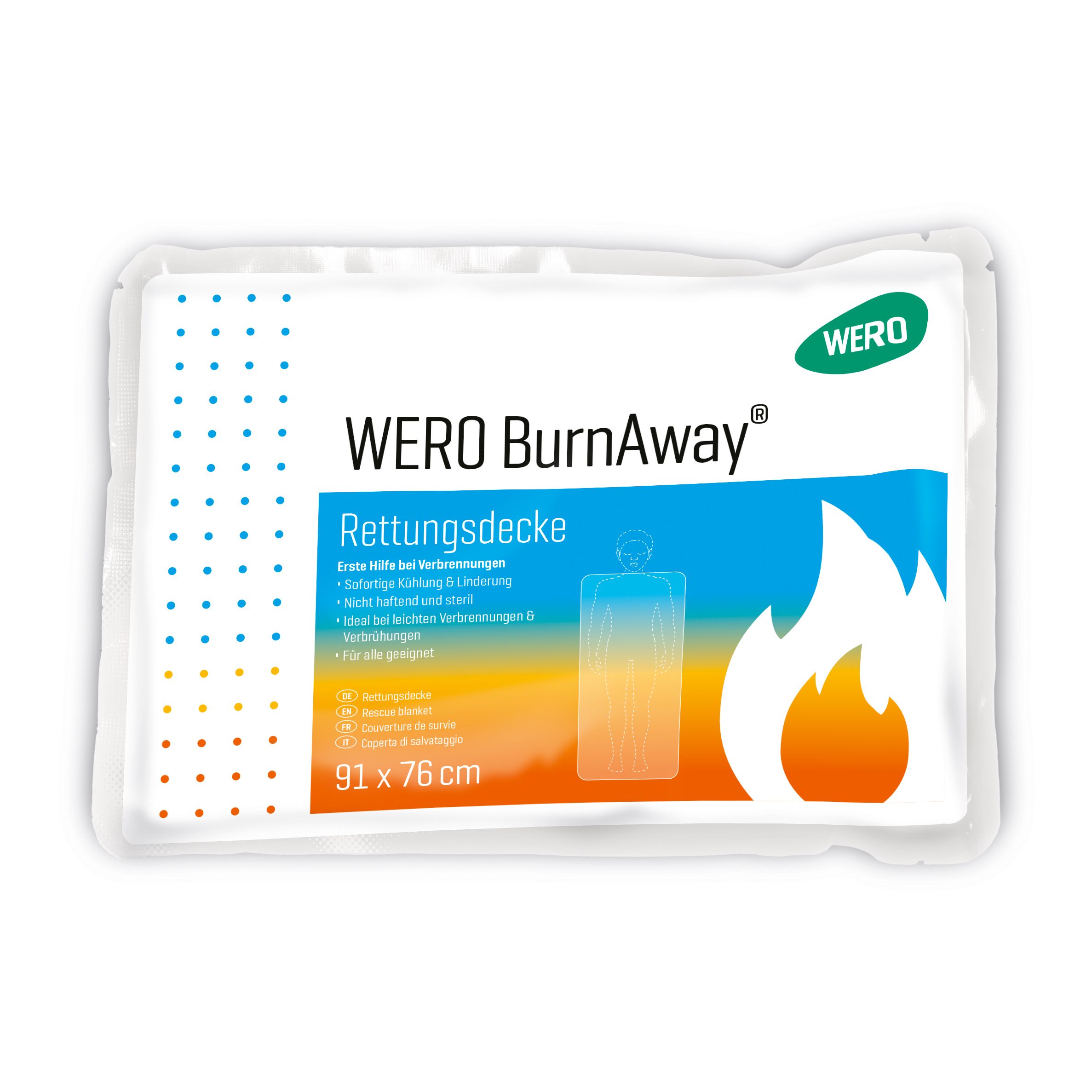 Wero BurnAway - Rettungsdecke 1 St