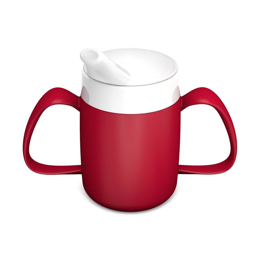 Ornamin 2-Henkel-Becher mit Trink-Trick Schnabelaufsatz großer Öffnung 1 St