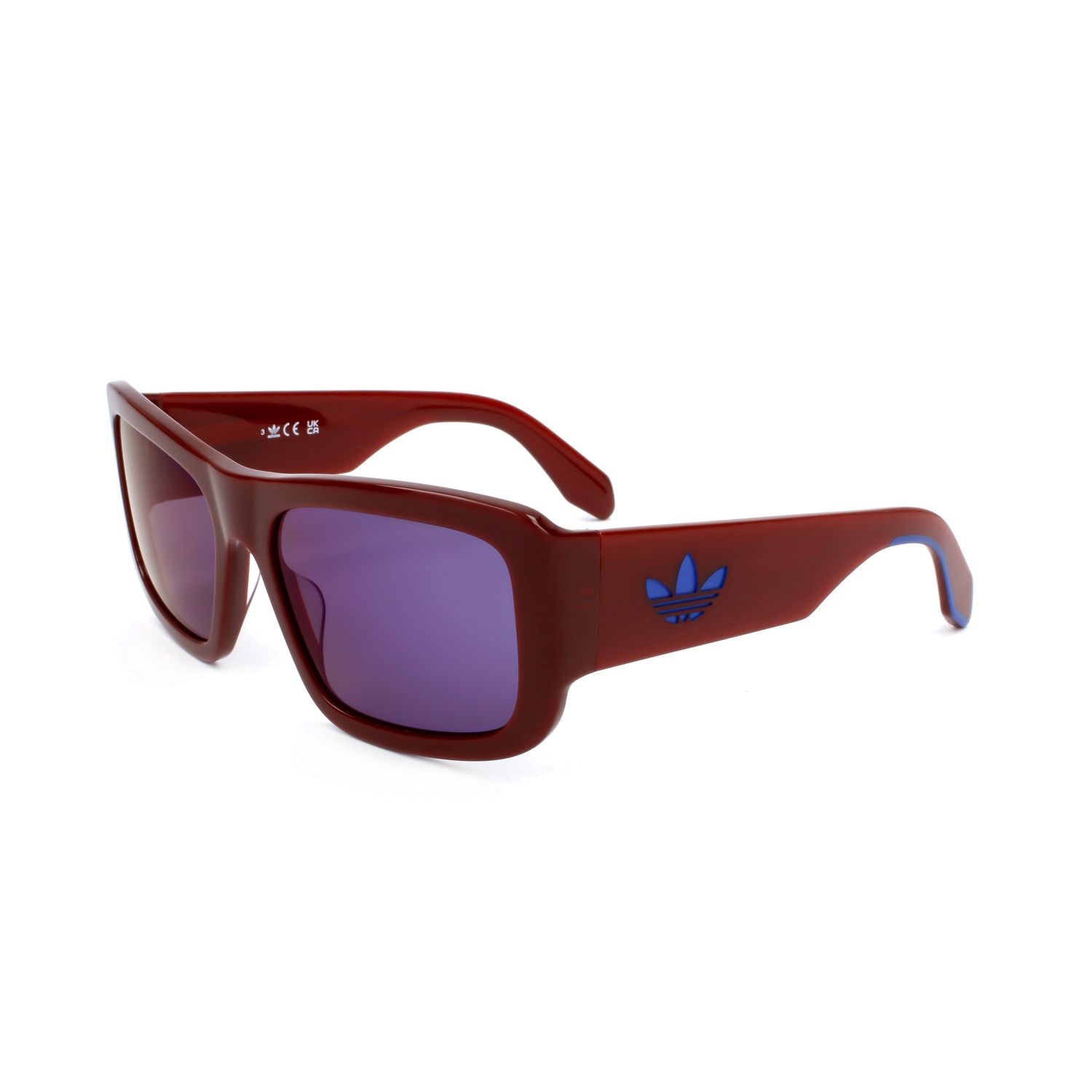 Adidas occhiali da sole unisex OR0090 bordeaux