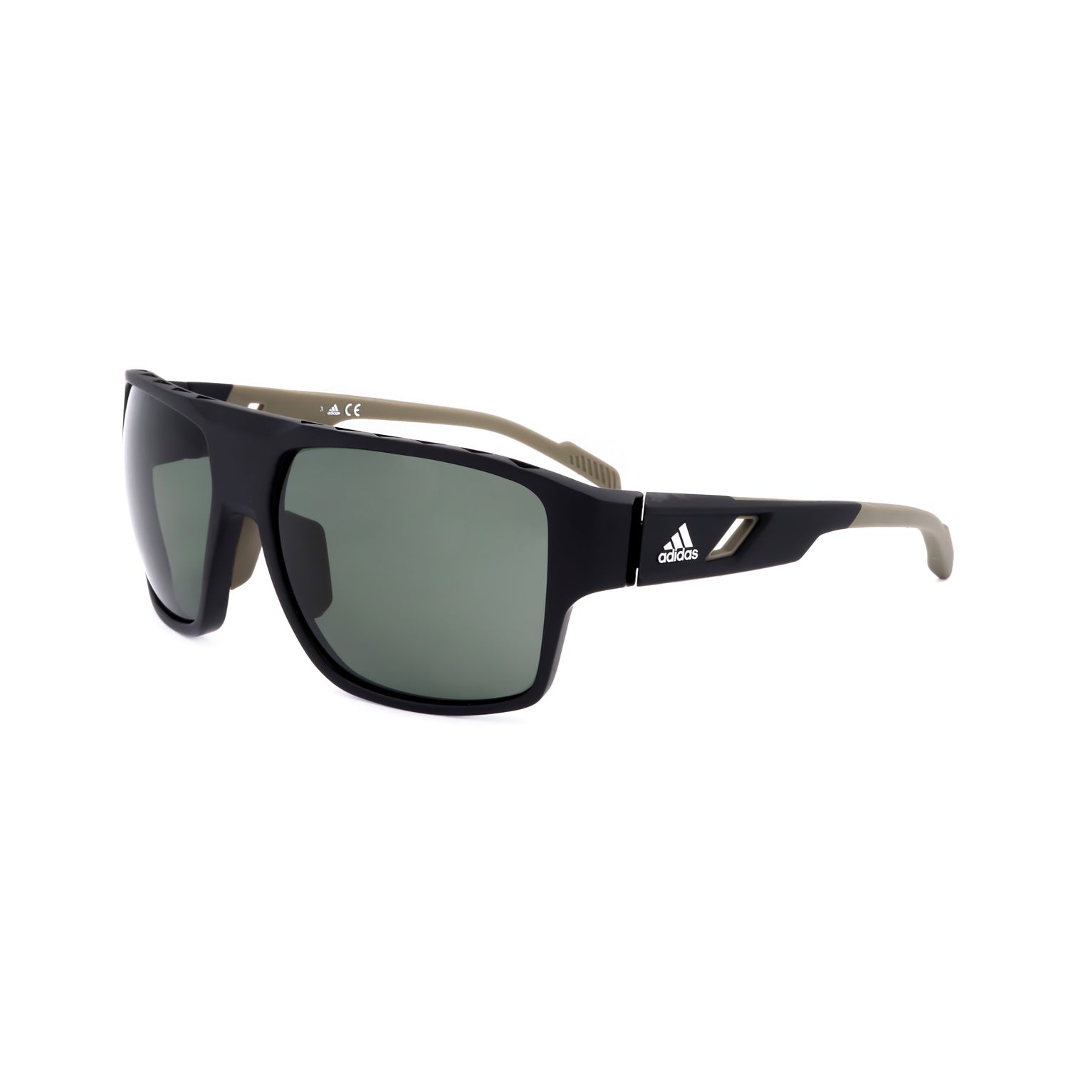 Adidas occhiali da sole uomo SP0046 black brown