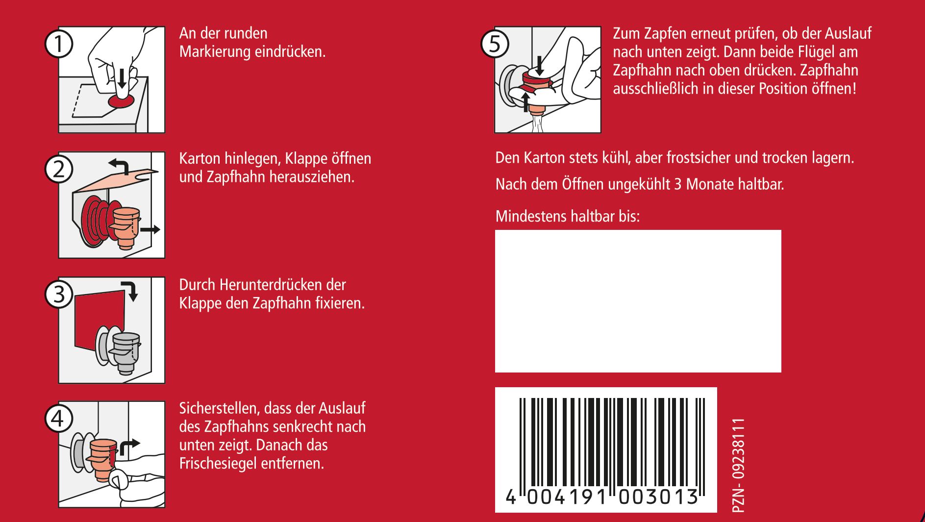 Rabenhorst Aronia Muttersaft BIO, 3 Liter