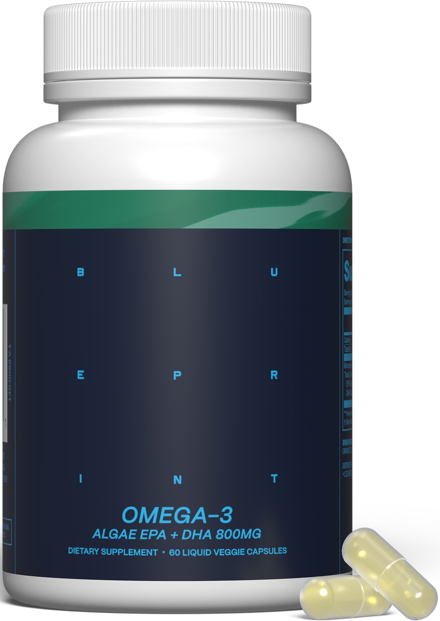 Blueprint Bryan Johnson Vegan Omega-3 60 St Kapseln