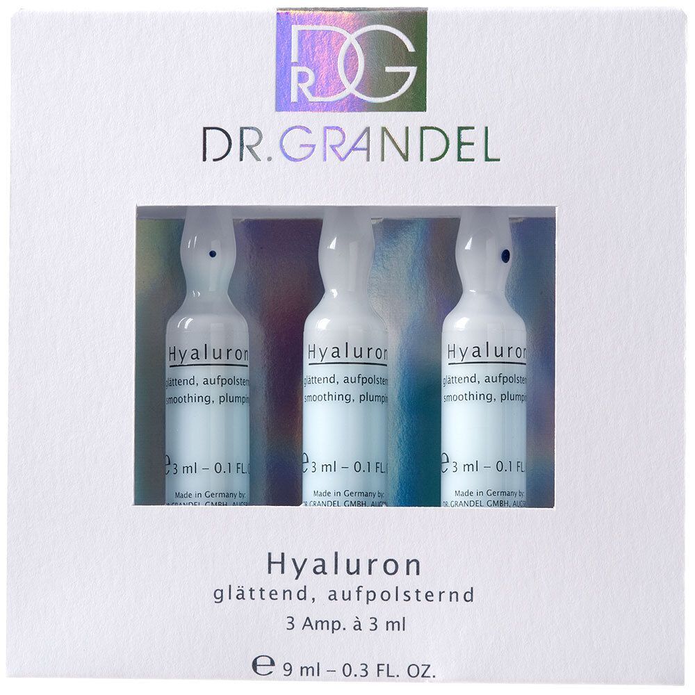 Dr. Grandel Wirkstoff Ampullen Hyaluron 3x3ml