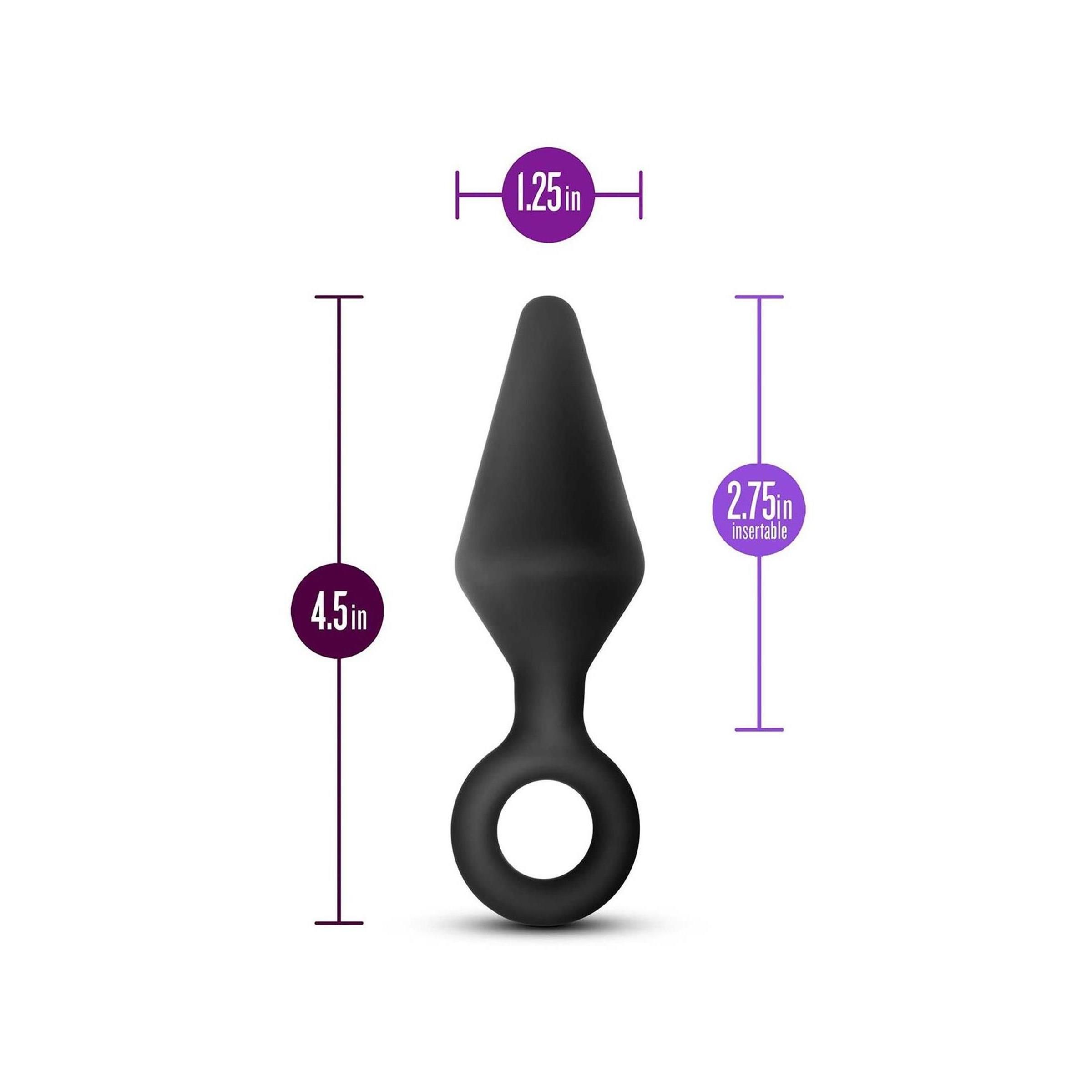 Blush - ANAL ADVENTURES PLATINUM SILICONE LOOP Plug