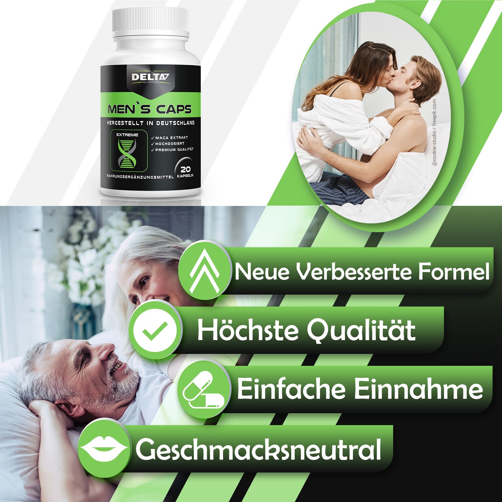 Men's Caps | Delta7 Nutrition