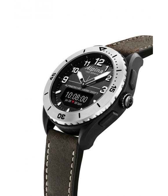 Pulsuhr / Tracker Alpina - Armbanduhr - Herren - Quarz - AlpinerX - AL-284LBBW5SAQ6