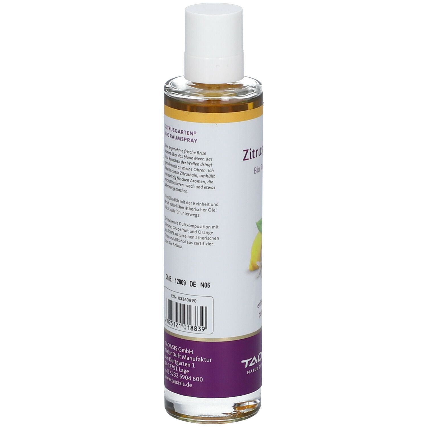 Zitrusgarten Raumspray